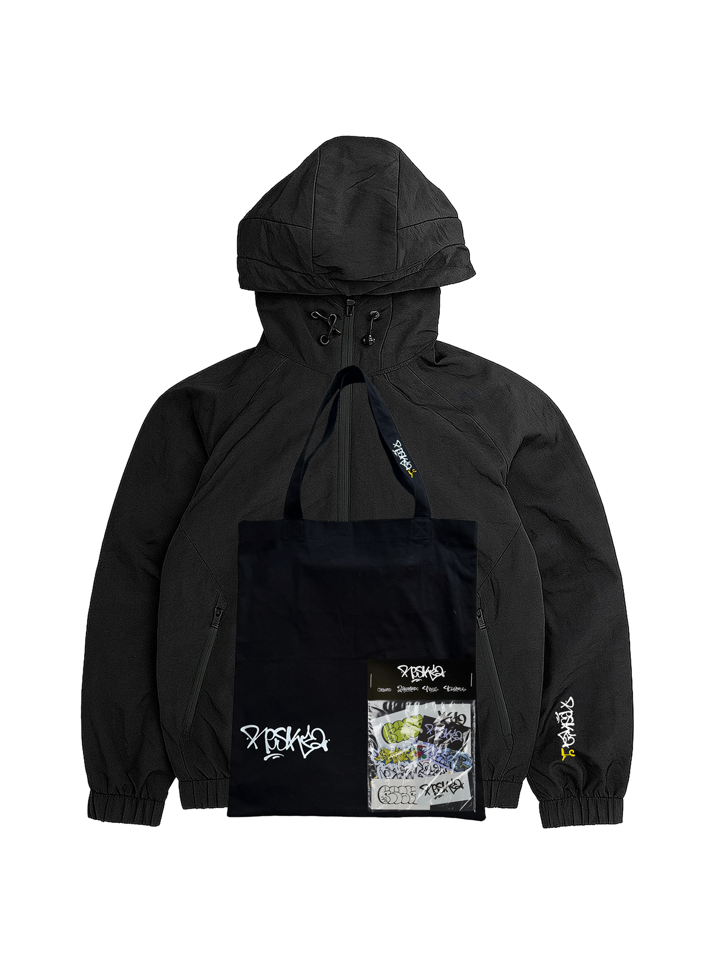 Kit Windbreaker + Bag + Stickers