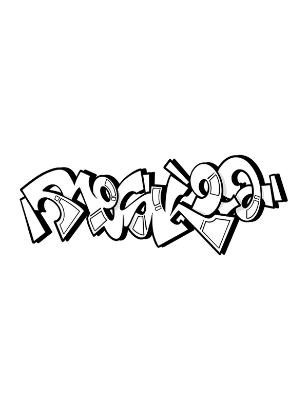 Graffiiti Piece – Resk12
